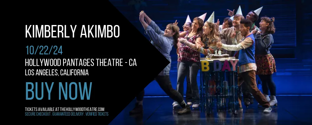 Kimberly Akimbo at Hollywood Pantages Theatre - CA