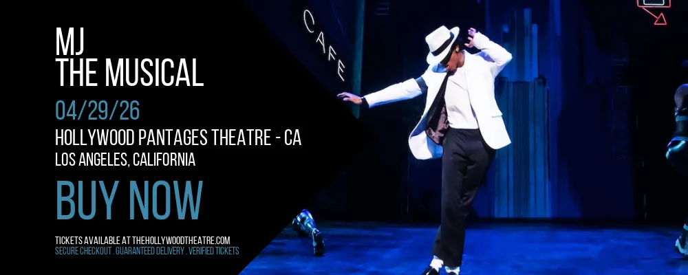 MJ at Hollywood Pantages Theatre - CA